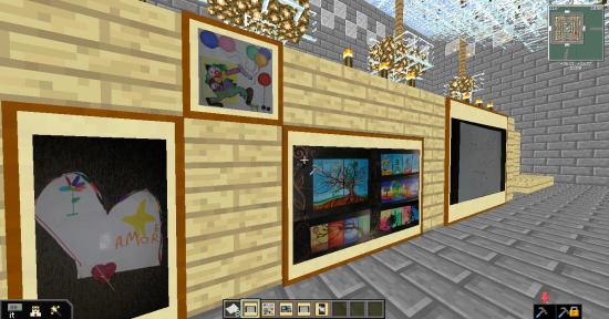 CD11 Real Art in Minecraft